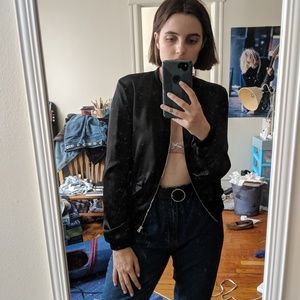 Zara ruffled sleeves jacket